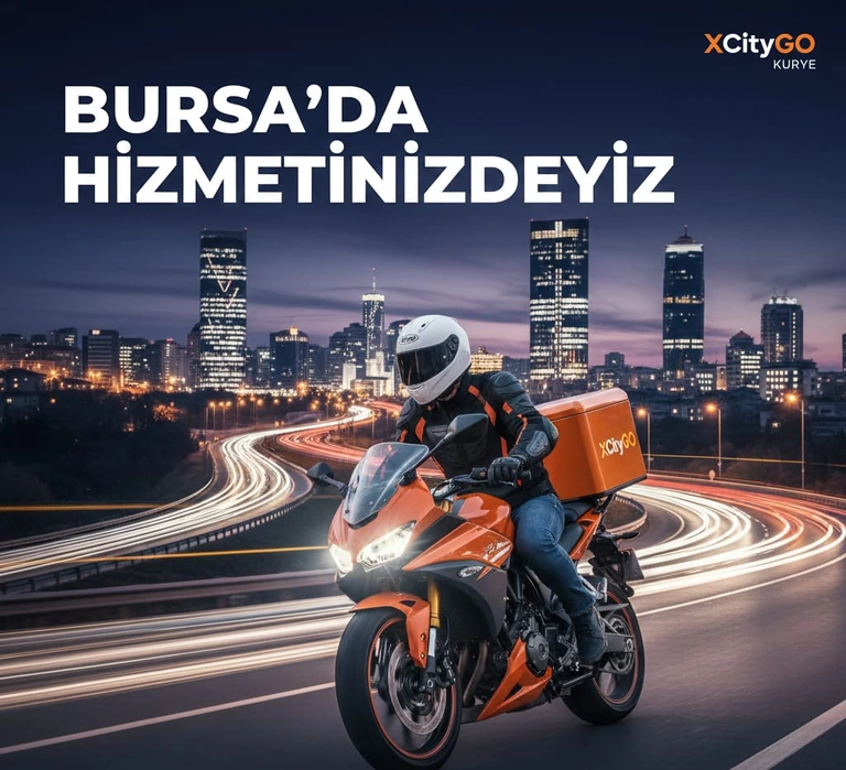 XCityGo Bursa moto kurye hizmeti